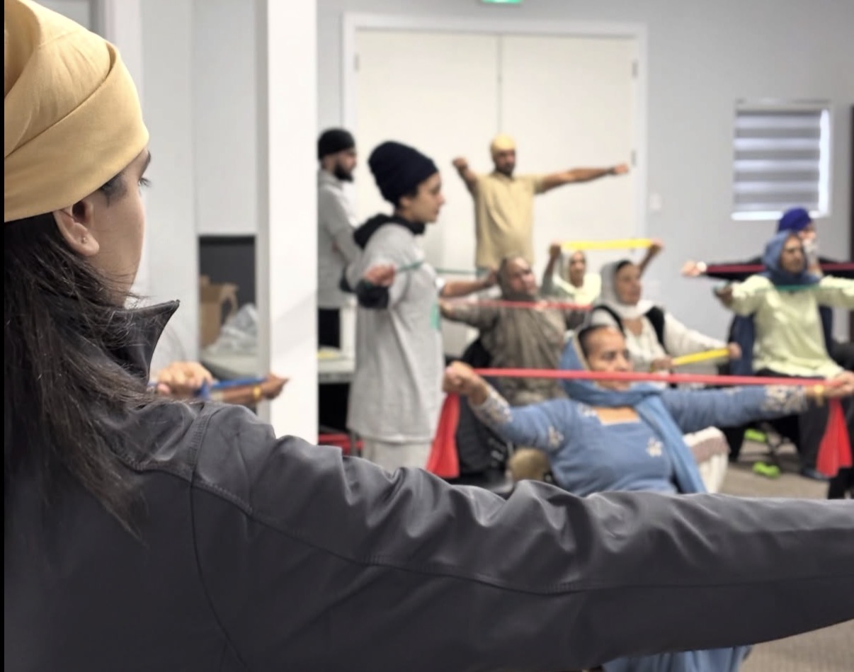 Uplift Senior Wellness class